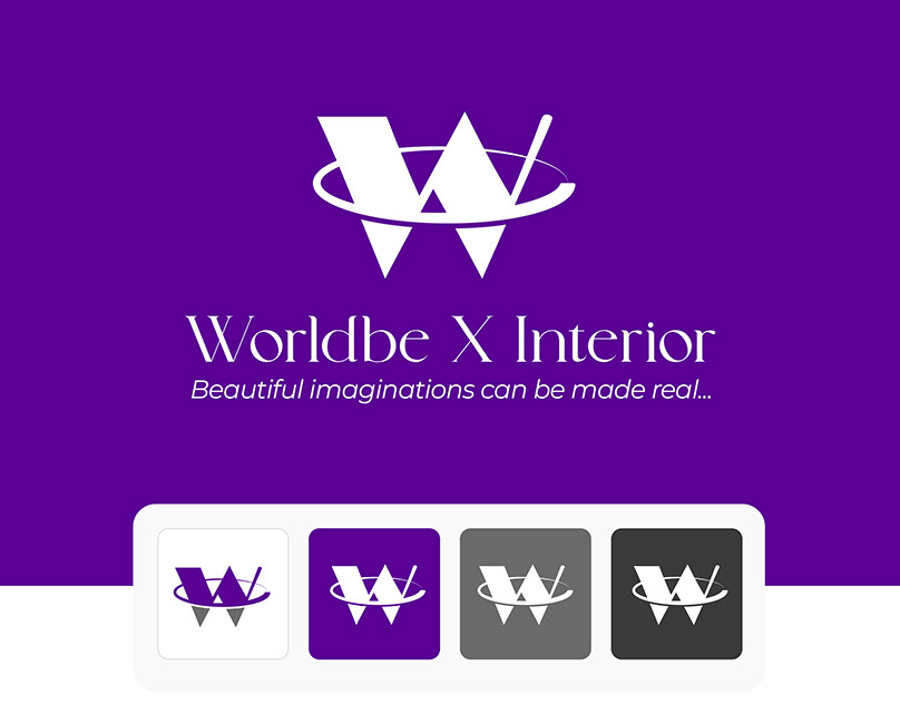 Worldbe-X-Interior-Logo-Design